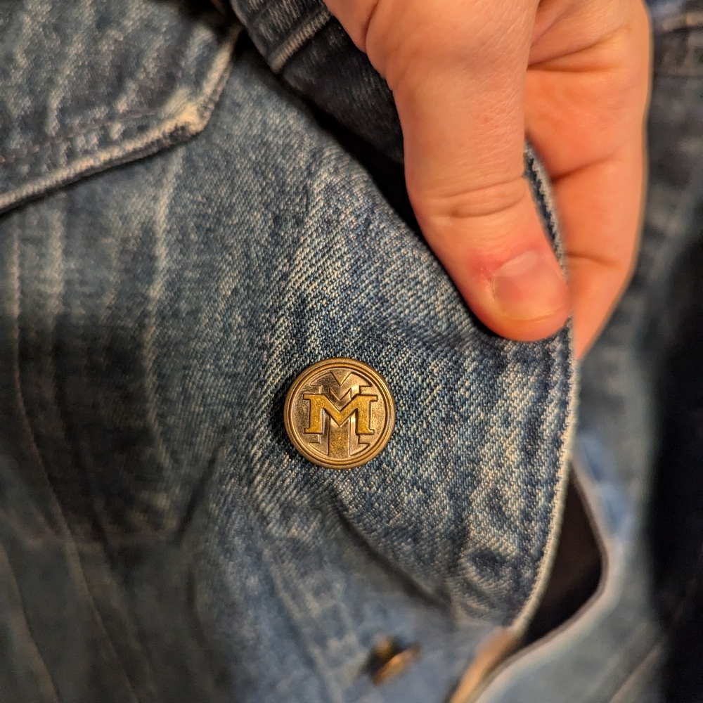 Disney Mickey Mouse Denim Jacket - image 5